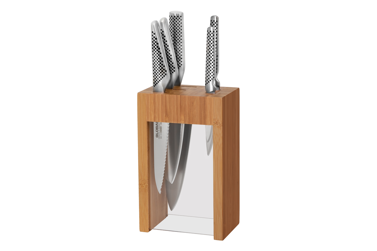 Global Osaka Knife Block 6 Piece