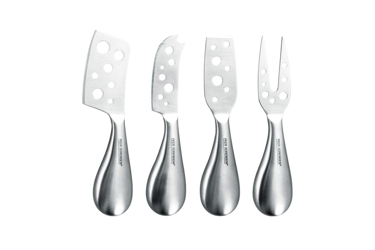 Peer Sorensen Cheese Knife Set Set of 4 Stainless Steel