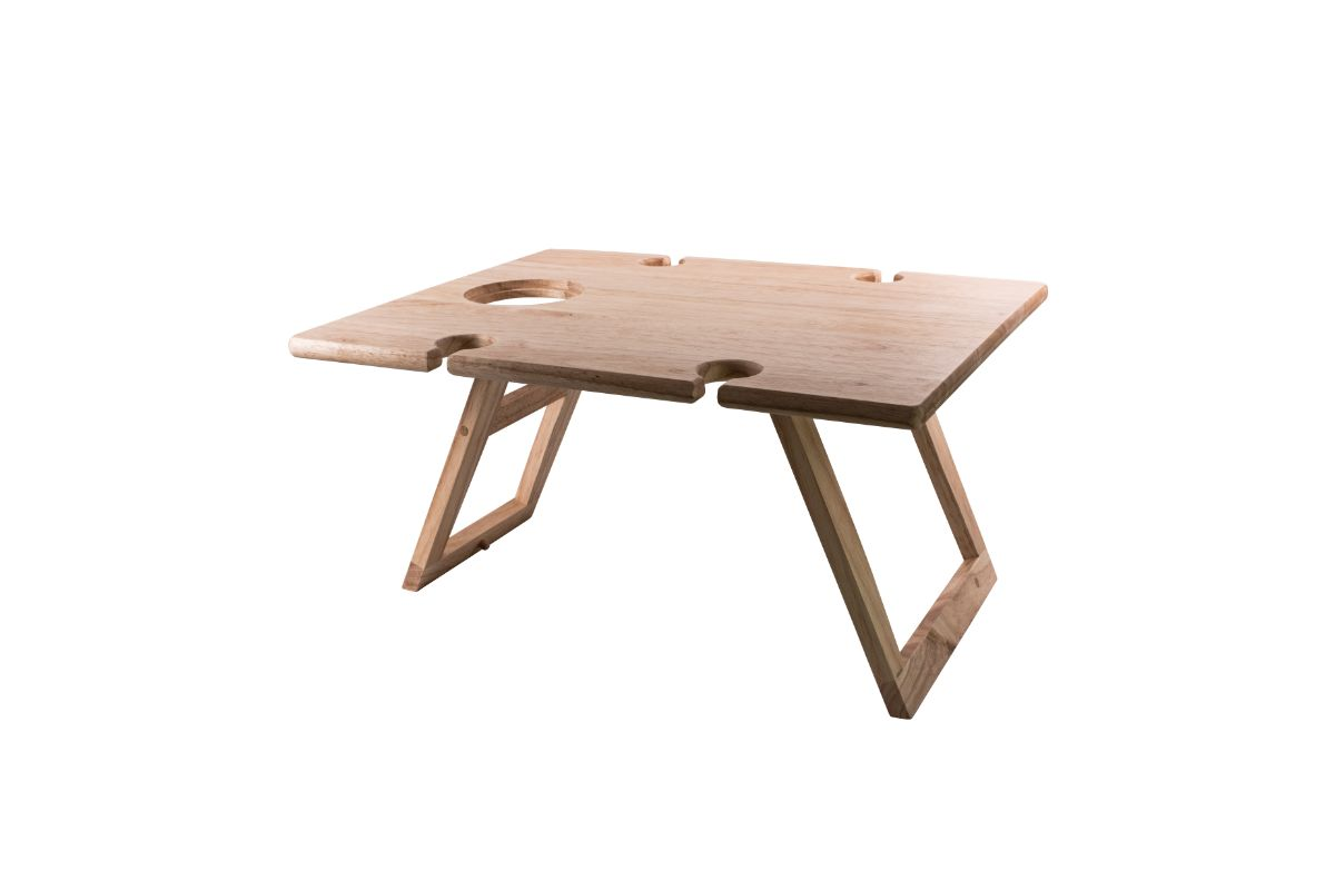 Peer Sorensen Folding Picnic Table Rubberwood Rectangle