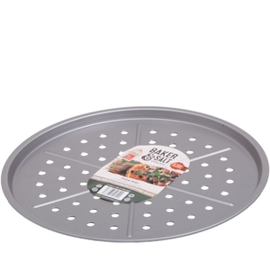 Baker & Salt Non-Stick Pizza Tray 33cm-baker-and-salt-What's Cooking Online Store