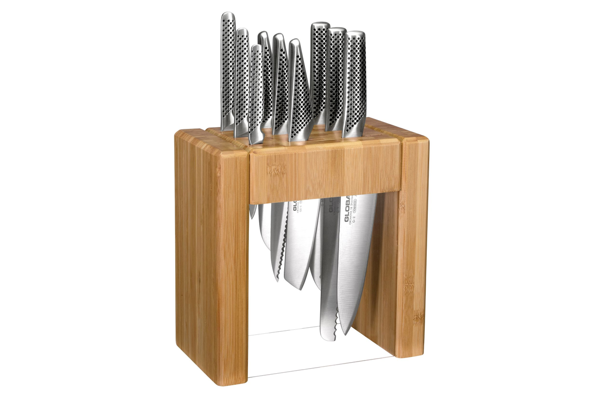 Global Ikasu X Knife Block 10 Piece