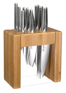 Global Ikasu X Knife Block 10 Piece-global-What's Cooking Online Store