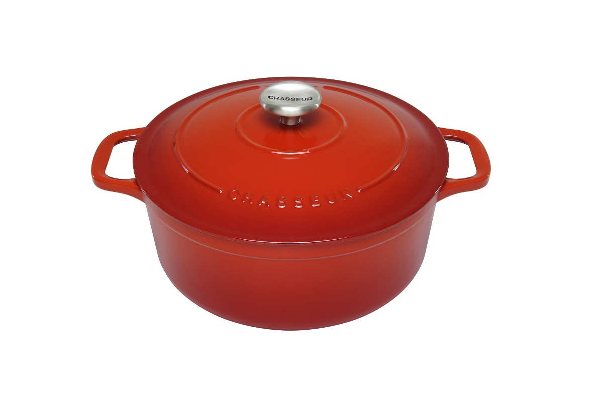 Chasseur Round French Oven 26cm 5 Litres Inferno Red