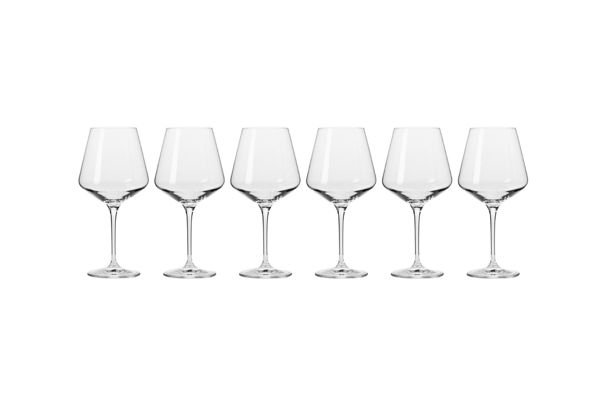 Krosno Avant Garde Wine Glass 6pc 460 To 560ml Gift Boxed