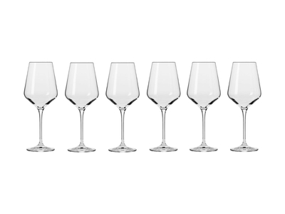 Krosno Avant Garde Wine Glass 390ml 6pc Gift Boxed-krosno-What's Cooking Online Store