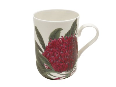 Maxwell & Williams Botanic Mug 300ml Telopea Waratah-maxwell-and-williams-What's Cooking Online Store