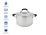 Raco Contemporary Stockpot 24cm 7.6 Litre Stainless Steel