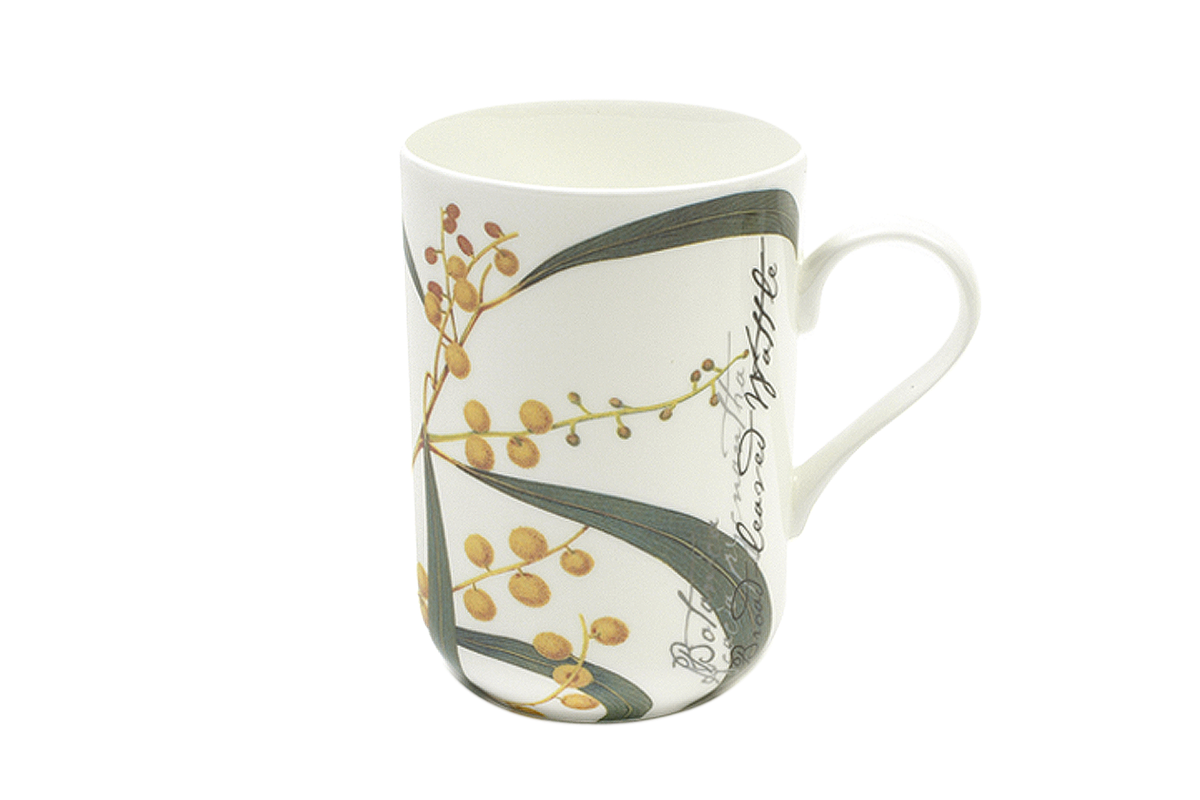 Maxwell & Williams Botanic Mug 300ml Wattle Branch