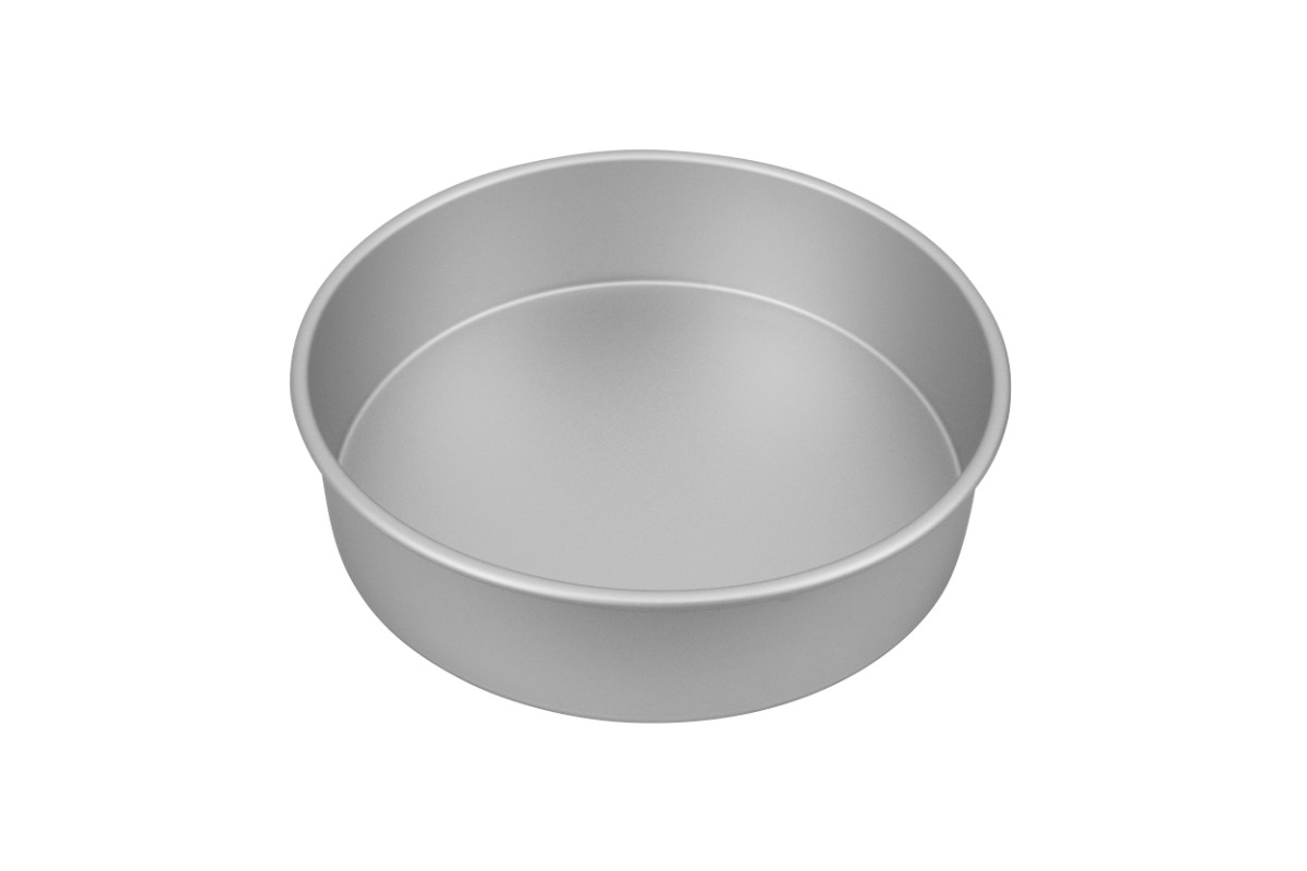 Bakemaster Silver Anodised Round Cake Pan 27 x 7cm