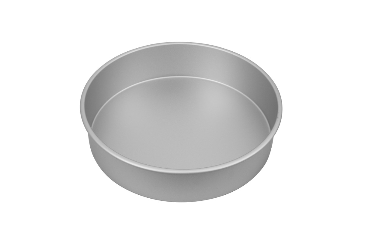 Bakemaster Silver Anodised Round Cake Pan 30 x 7cm