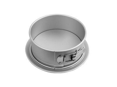 Bakemaster Silver Anodised Springform Cake Pan 20 x 7cm-bakemaster-What's Cooking Online Store