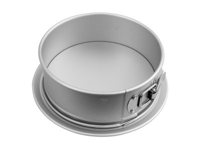 Bakemaster Silver Anodised Springform Cake Pan 22 x 7cm-bakemaster-What's Cooking Online Store