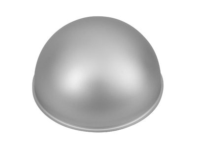 Bakemaster Silver Anodised Hemisphere Cake Pan 20 x 10cm-bakemaster-What's Cooking Online Store