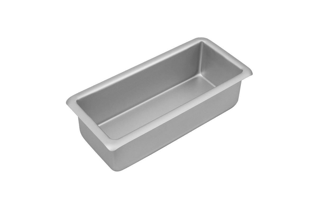 Bakemaster Silver Anodised Loaf pan 25 x 10 x 7cm