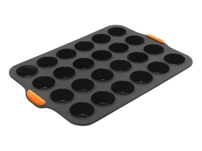 Bakemaster Silicone 24 Cup Mini Muffin Pan 35 x 24cm-bakemaster-What's Cooking Online Store