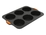 Bakemaster Silicone 6 Cup Large Muffin Pan 35 x 24cm