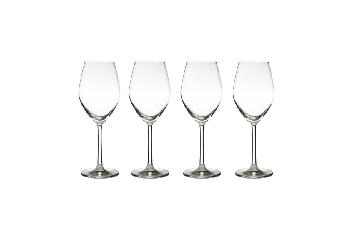 Casa Domani Chiara Wine Glass 420ml Set of 4 Gift Boxed