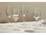 Casa Domani Chiara Wine Glass 420ml Set of 4 Gift Boxed