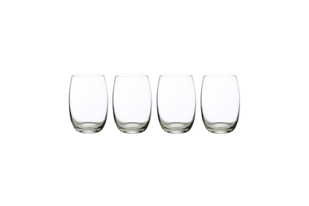 Casa Domani Chiara Stemless Glass 390ml Set of 4 Gift Boxed