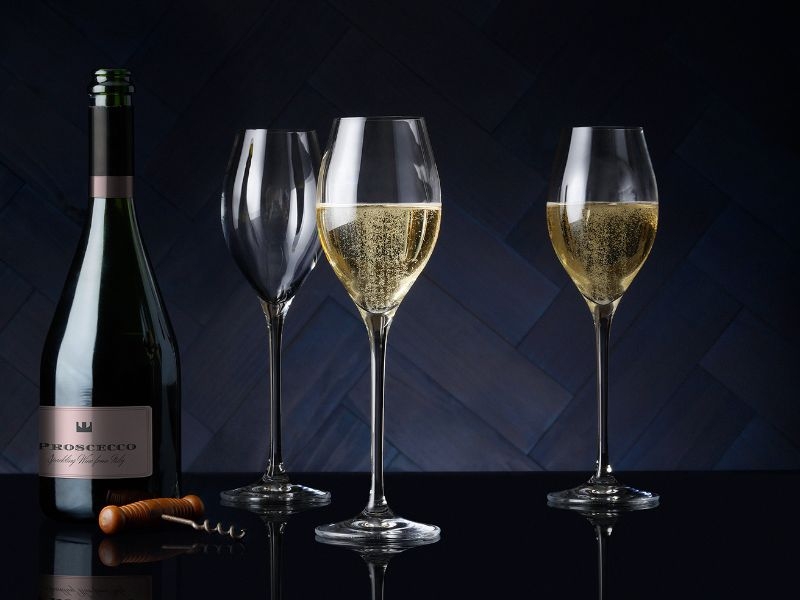 krosno prosecco glasses