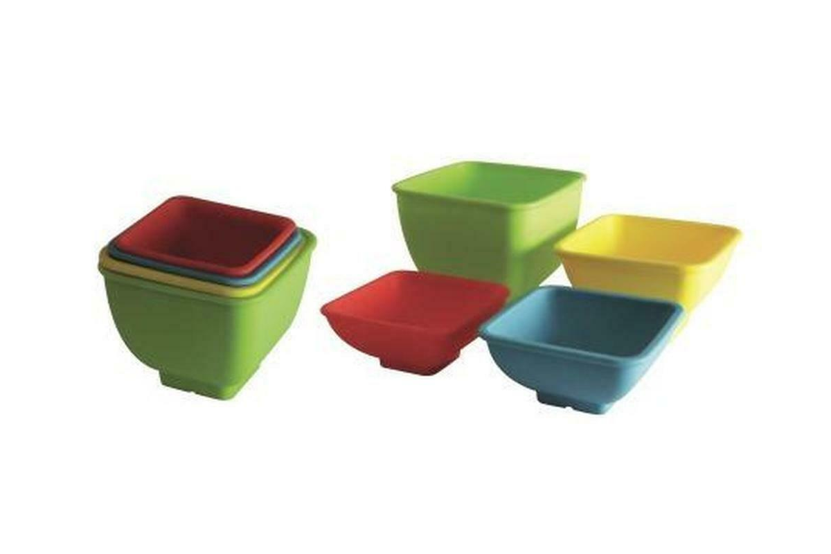 Avanti Silicone Pinch Bowls Square Set of 4