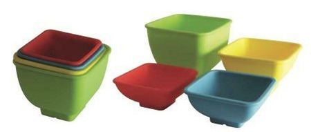 Avanti Silicone Pinch Bowls Square Set of 4-avanti-What's Cooking Online Store