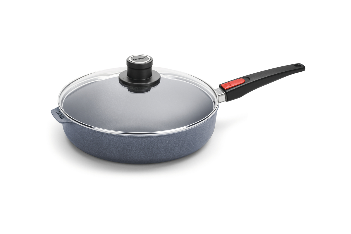 WOLL Diamond Lite Detachable Handle Induction Saute Pan 32cm & Lid