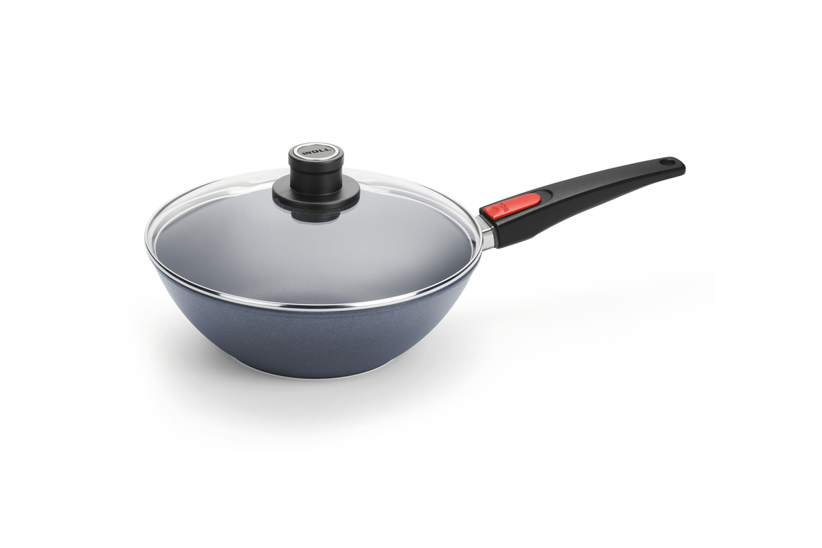 WOLL Diamond Lite Detachable Handle Induction Wok 30cm & Lid