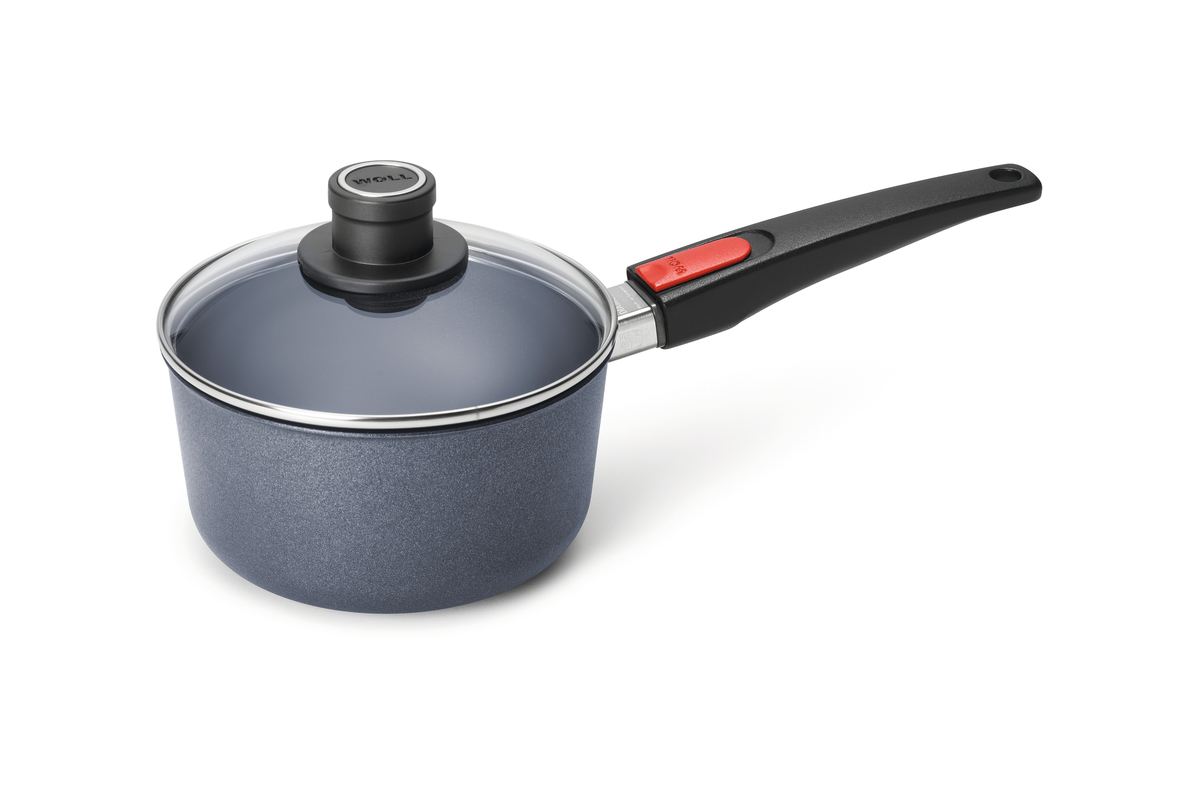 WOLL Diamond Lite Detachable Handle Induction Saucepan 18cm 2L & Lid