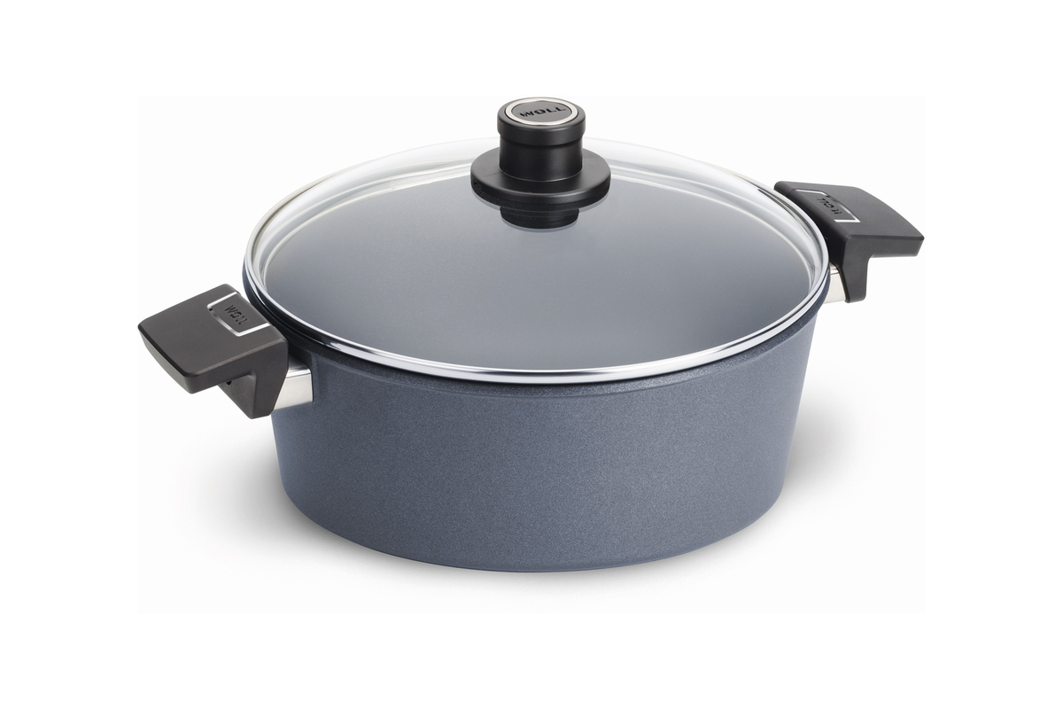 WOLL Diamond Lite Fix Handle Induction Casserole 28cm 5L & Lid