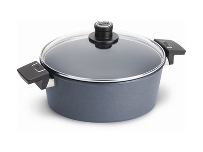 WOLL Diamond Lite Fix Handle Induction Casserole 28cm 5L & Lid-woll-What's Cooking Online Store