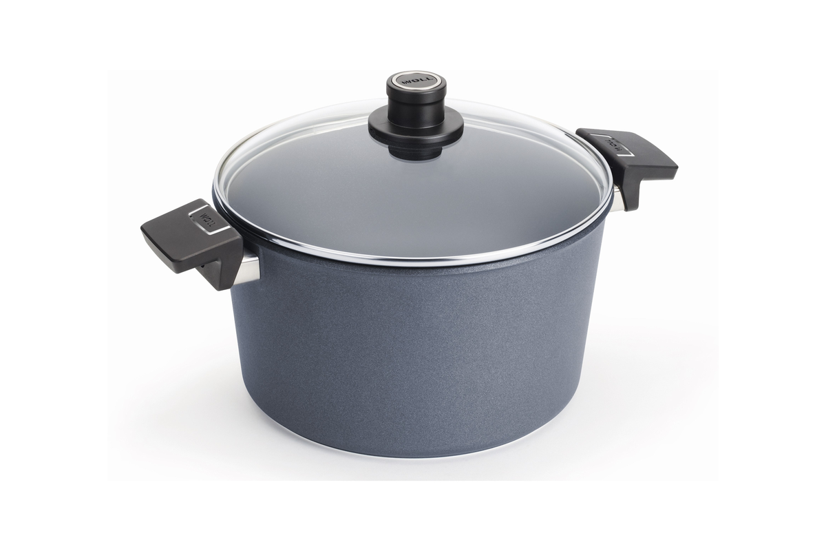 WOLL Diamond Lite Fix Handle Induction Stock Pot 28cm 7L & Lid