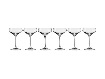 Krosno Avant Garde Cocktail Glass 230ml Set of 6 Gift Boxed-krosno-What's Cooking Online Store