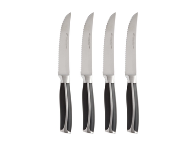 Maxwell & Williams Stanton Steak Knife Set 4pc Black Gift Boxed-maxwell-and-williams-What's Cooking Online Store