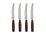 Maxwell & Williams Stanton Steak Knife Set 4pc Wood Gift Boxed