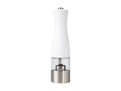 Maxwell & Williams Cosmopolitan Electric Salt or Pepper Mill 21cm White Gift Boxed-maxwell-and-williams-What's Cooking Online Store