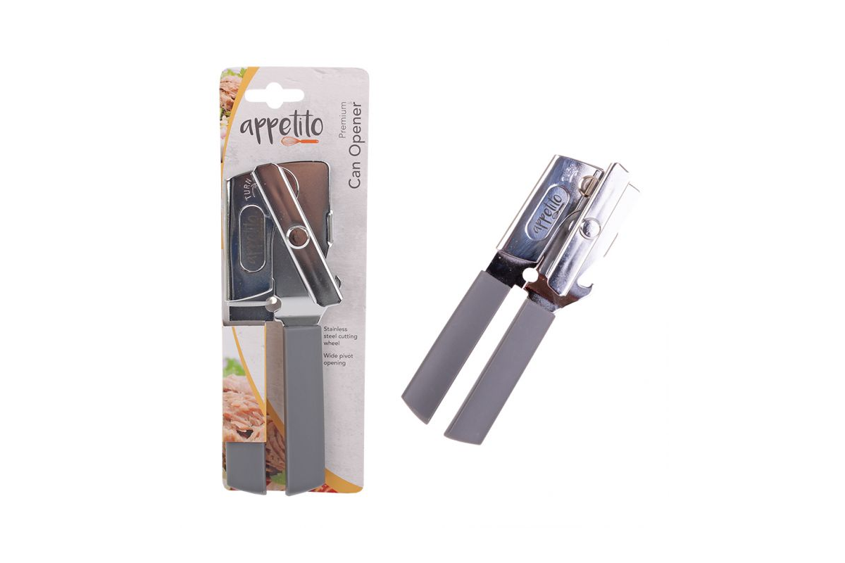 Appetito Can Opener Premium Grey