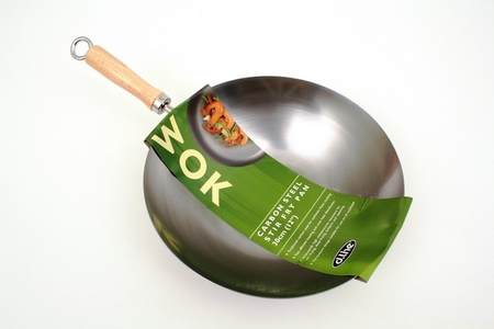 D.Line Carbon Steel Wok 30cm-woks-What's Cooking Online Store