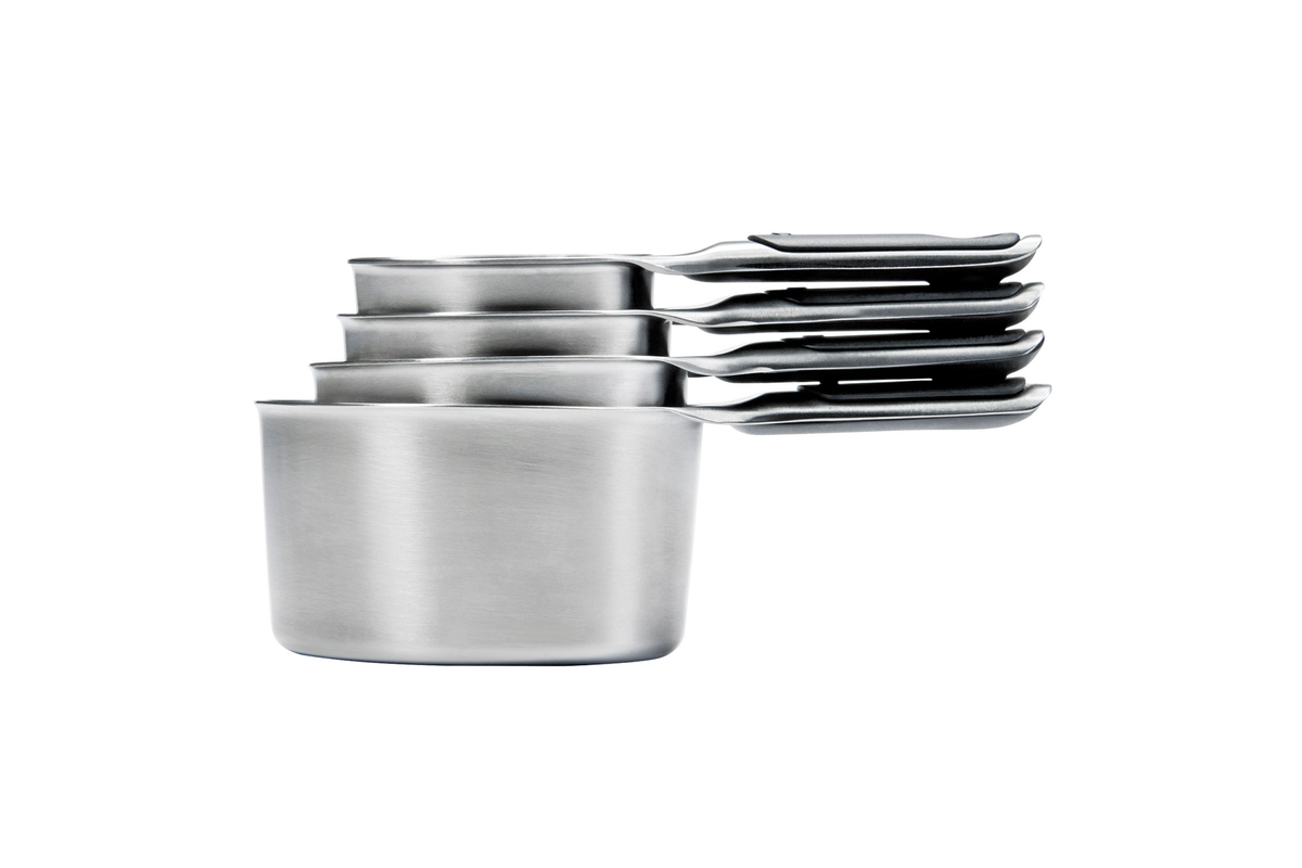 OXO 4 Piece measure cups Stainless Steel Magnetic