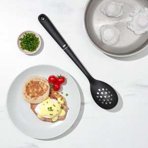 OXO Slotted Spoon Black-oxo-What's Cooking Online Store