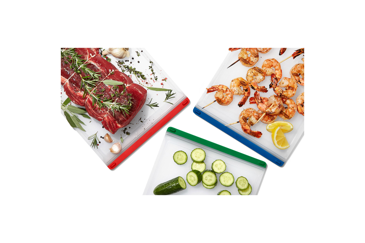 OXO 3 Piece Cutting Board Set