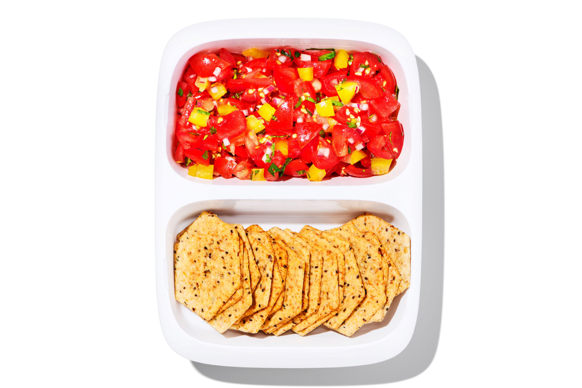 OXO Prep & Go Divided Container