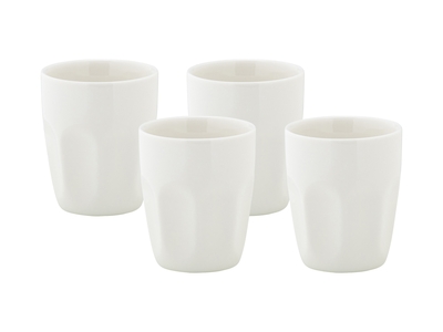 Maxwell & Williams White Basics Latte Cup 200ml Set of 4 Gift Boxed-maxwell-and-williams-What's Cooking Online Store