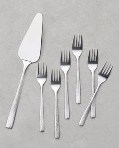 Maxwell & Williams Wayland Cake Server & Fork Set 7pc Gift Boxed-maxwell-and-williams-What's Cooking Online Store