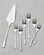 Maxwell & Williams Wayland Cake Server & Fork Set 7pc Gift Boxed