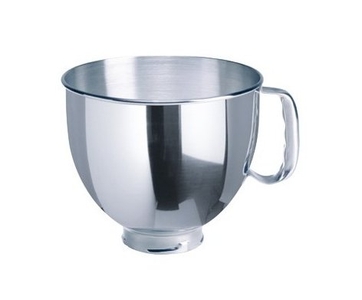 KitchenAid Stand Mixer Bowl 4.8 Litre Stainless Steel for KSM160 180 195-kitchenaid-What's Cooking Online Store