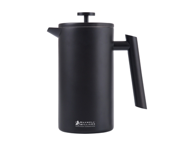 Maxwell & Williams Blend Robusta Double Wall Plunger 1L Black Gift Boxed-maxwell-and-williams-What's Cooking Online Store