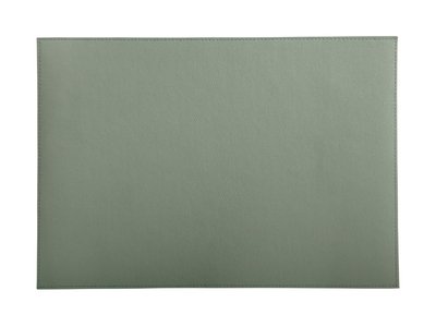 Maxwell & Williams Table Accents Leather Look Cowhide Placemat 43x30cm Sage-maxwell-and-williams-What's Cooking Online Store