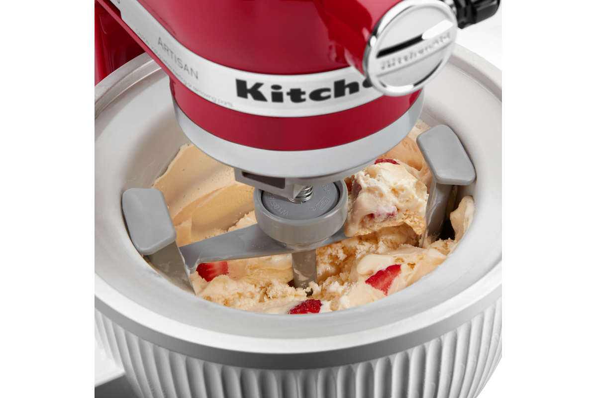 KitchenAid Stand Mixer Ice Cream Maker Attachment 1.9 Litre KSM160 180 195