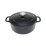 Chasseur Round French Oven 28cm 6.1 Litres Matt Black